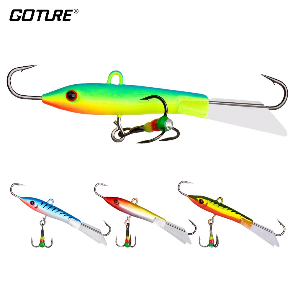 Cheap Goture Ice Fishing Lure Minnow 6.5cm/13g Balancers for Winter