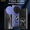 AMORUS For Xiaomi 15 Ultra Case Kickstand PC+TPU Phone Cover with Camera Lens Slider