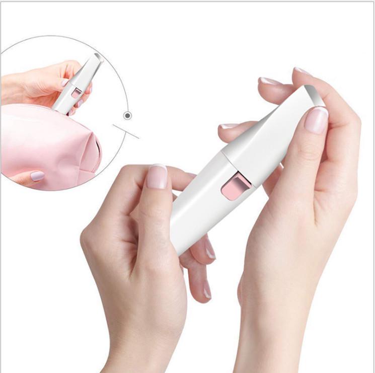 Cross-border USB Rechargeable Women's Eyebrow & Lipstick Hair Removal Shaver