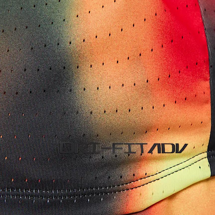 New Nike AEROSWIFTDri-FIT ADV Tank Tops Men's Light Lemon/Light Red/Black/Black HJ3381-736