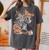 Vintage Star Wars Halloween Shirt, Darth Vader Skeleton Pumpkin Tee, Spooky Season Outfit