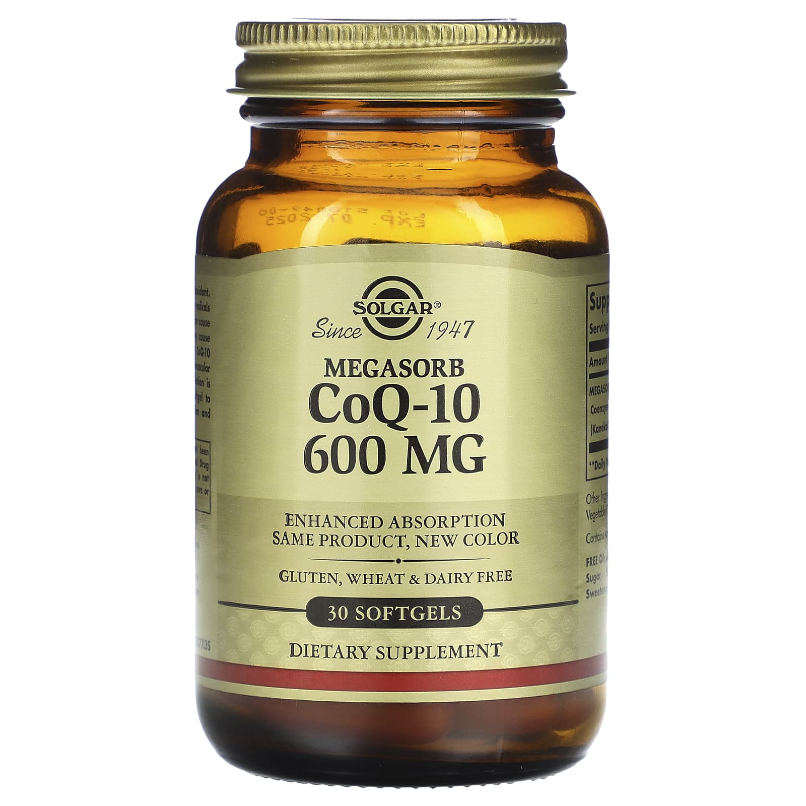 

Megasorb Coq-10, 600Mg, 30 Softgels