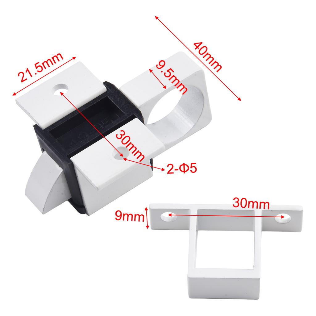 Automatiskt dörrbultlås Självstängande Säkerhet Dragring Fjäderstuds Dörrbultlås Automatiskt spärrlås