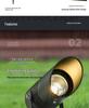 Waterproof LED Landscape Spotlights for Outdoor Trees and Garden Decoration with Ground Spike