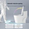 Intelligent Heated Toilet Seat with Automatic Flushing and Night Light - Fits U & V-Shaped Toilets