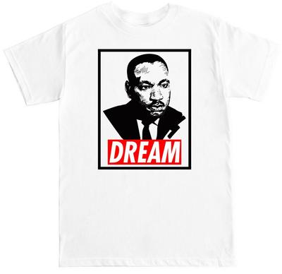 MLK DREAM MARTIN LUTHER KING JR BLACK HISTORY MONTH AKTIVIST RECHTE HERREN T-SHIRT Unisex T-Shirt