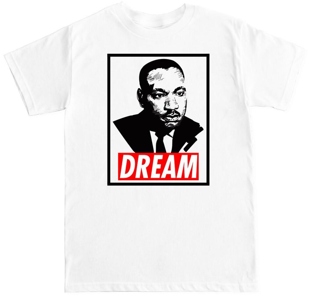 MLK DREAM MARTIN LUTHER KING JR BLACK HISTORY MONTH ACTIVIST RIGHTS MENS T SHIRT Unisex T-Shirt S