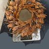 HalloweenAutumn Flower Wreaths, Pumpkin And Berry Door Hangings, HarvestFestival Rattan Rings