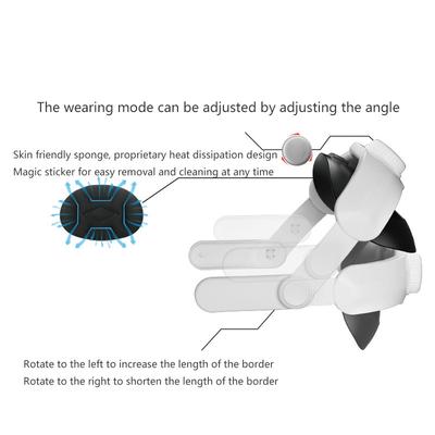 Para Meta Quest 3 Correa para la Cabeza ABS Mejoras de la Correa Élite Correa para la Cabeza Alternativa Para Oculus Quest 3 Accesorios VR
