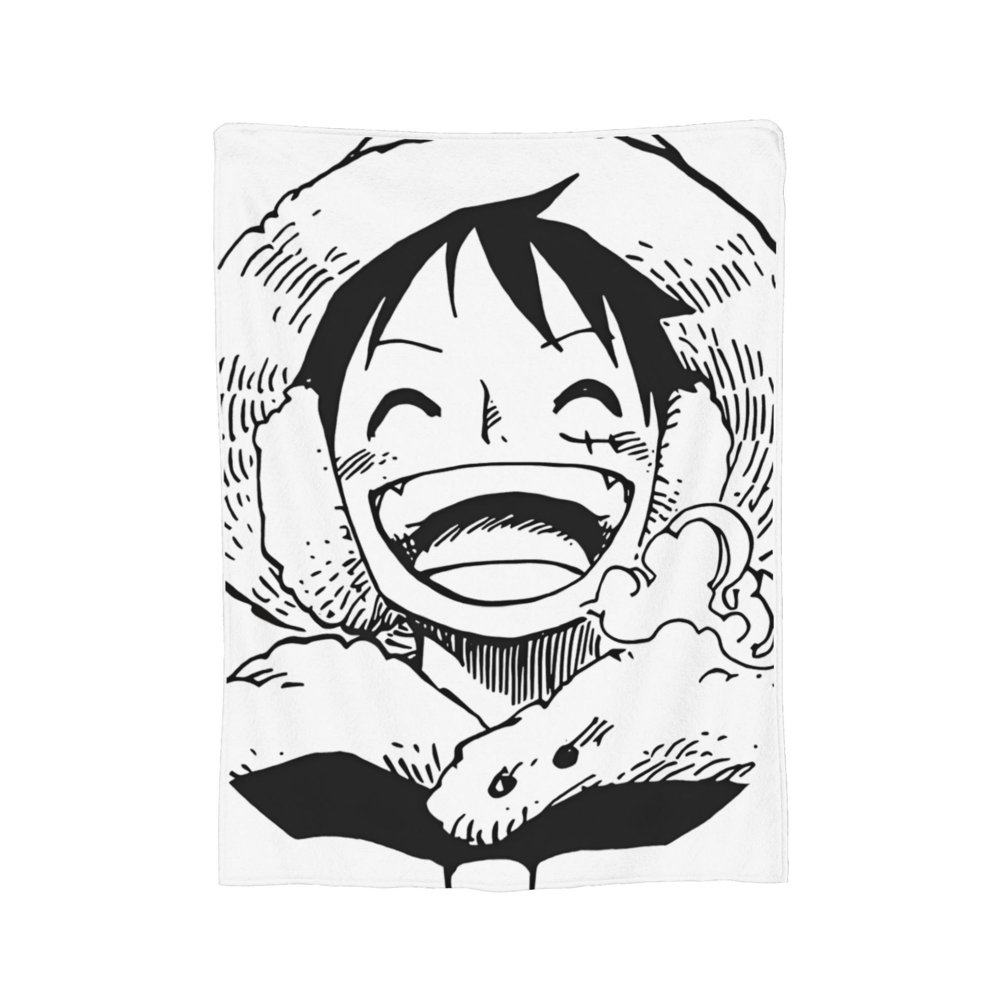 

Zoro Wanted Luffy Anime Blanket Flannel Throw Blanket Bedroom Sofa Printed Ultra-Soft Warm Bedsprea, 75x90cm