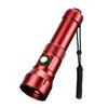 Diving LED Flashlight IPX8 Waterproof High Brightness Rechargeable Long Runtime Far Beam for Outdoor Lighting