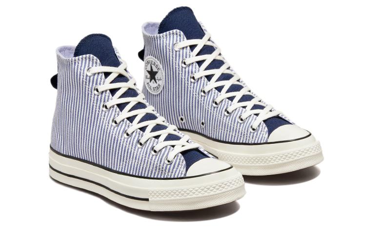 Converse Chuck Taylor All Star 70 Hi Hickory Stripe Washed Indigo A00472C