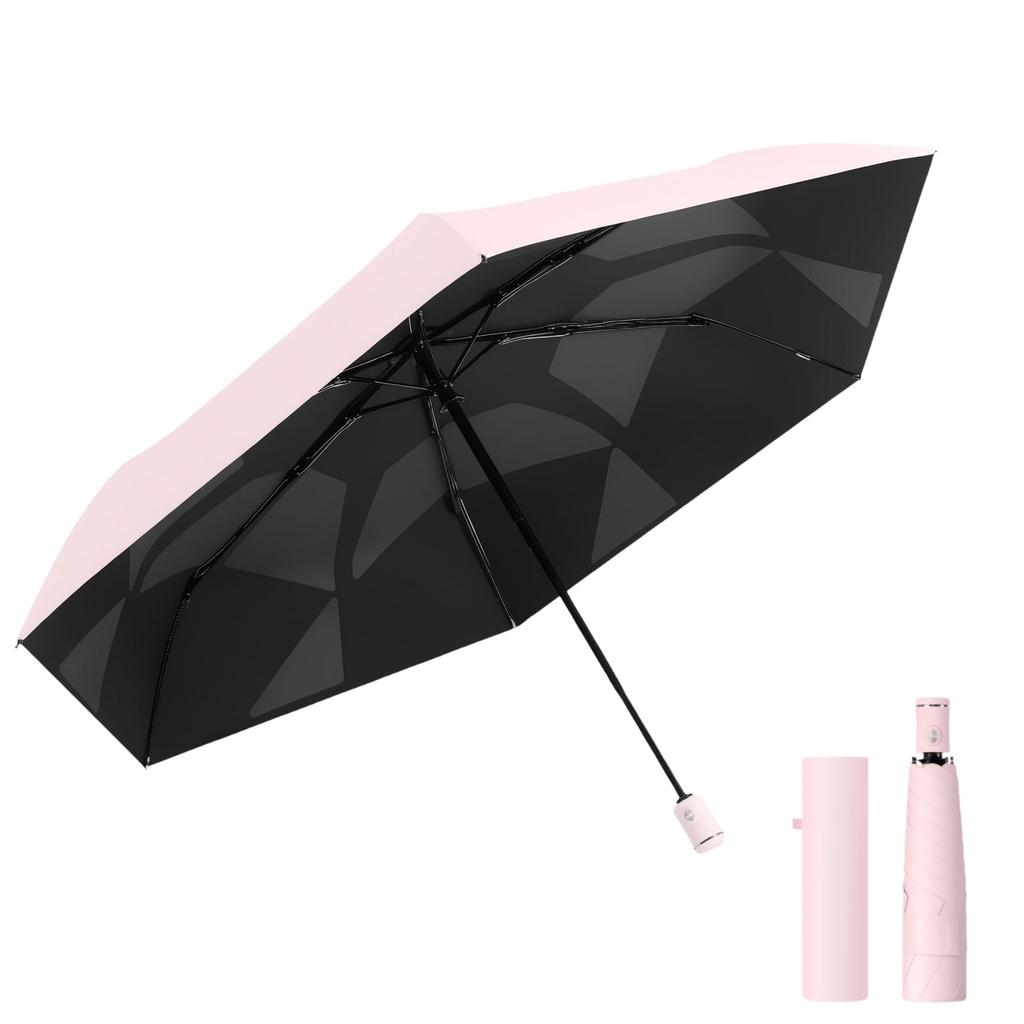 Sun UV Easy to Complete Sun Foldable Suitable for Sunny and Rainy Automatic Opening and and Rain UV Sunburn Gift Umbrella, 100% Protection,