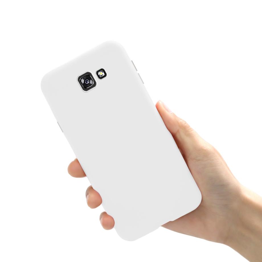

Чохол для Samsung Galaxy A5 2015 2016 2017 М який матовий силіконовий чохол для Samsung A510 A510F A520F Чохол для телефону A5 2016 - A510 A510F білий
