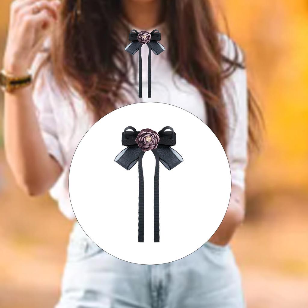 Trendy Bowtie Accessories for Women Girls Adorn Your Outfits with this Decorative Bow Collar Pin
