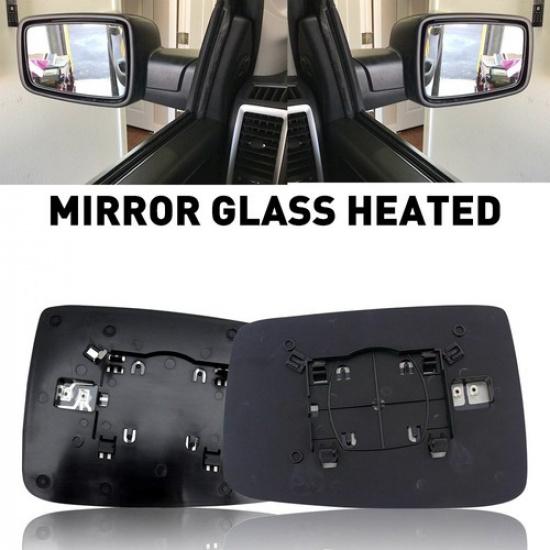 Pair Mirror Glass Heated Driver &Amp; Passenger Side For 2010-21 Dodge Ram 1500 2500