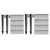 50pcs Landscape Stakes Grounding Stakes Anchoring Spikes Garden Stakes for Patio