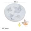 3D gresskar silikonform Halloween Maple Leaf Mousse Kakedekorasjonsmodell DIY Dessert Bakeredskaper