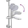 Shower System Silver 47 X 20 X 95 Cm Stainless Steel