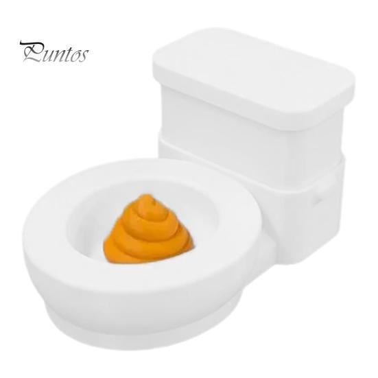 

Игрушка для унитаза с 3D-игрушкой для розыгрыша в виде какашек, игрушка для розыгрыша в виде выскакивающей какашки в унитазе, игрушка-кляп, подарок для детей, друзей и взрослых белый