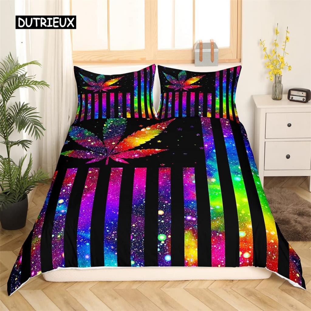 American Flag Duvet Cover Retro USA Flag Bedding Set For Kids Boys Teens Men Stars Red Stripes For Bedroom Decoration Women Men