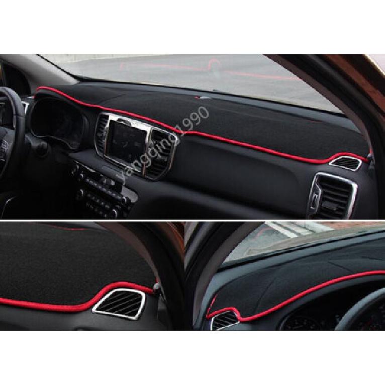 Inner Dashboard Dash Mat DashMat Sun Cover Pad Red For Kia sportage 2016 2017