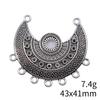 Gifts For Women Jewelry Findings & Components Curved Necklace Connector Accessories Parts Women's Bags Accessories