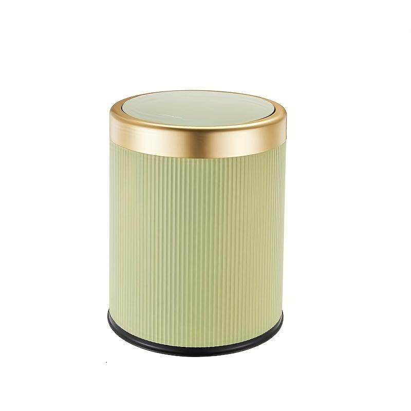 

Elegant Oval Trash Can with Double Inner Bins & Deodorant. Perfect for Living Room, Bathroom. Stylish & Functional. Shop Now! 12L зелёный