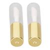 1.2ML Empty Lip Gloss Tubes Gold Transparent Sealed Small Lip Gloss Tube Travel Dispensing Tube for DIY Lip Gloss