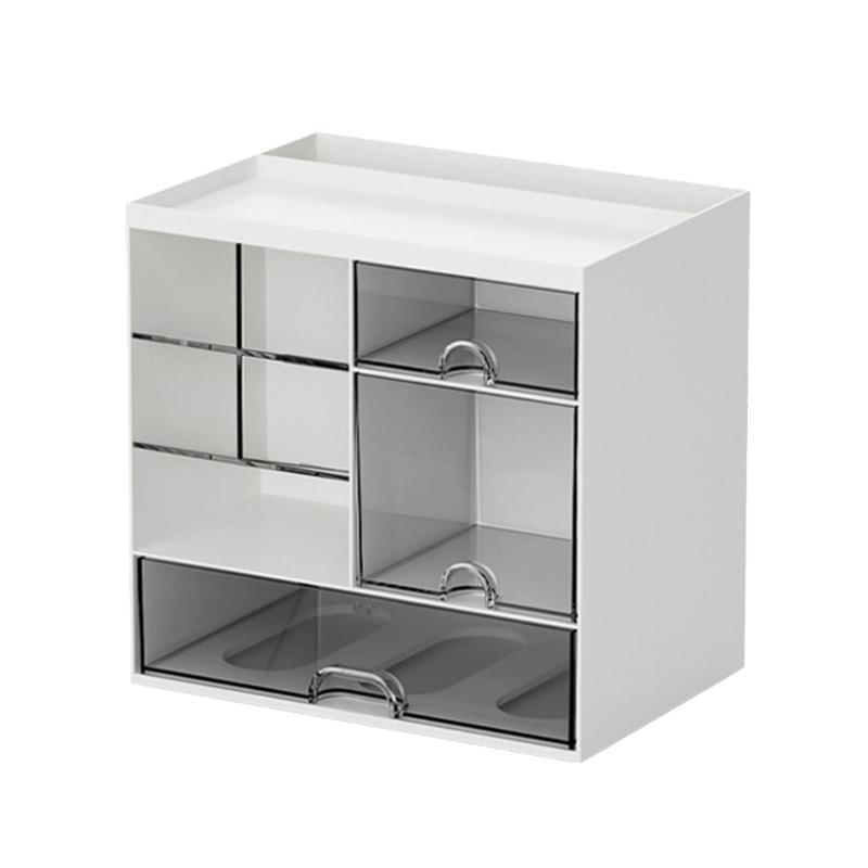 Pen Holders Desk Organizer with Drawers Pencil Holders Office Storage Box Pencil Organizer Makeup Organizer for Home