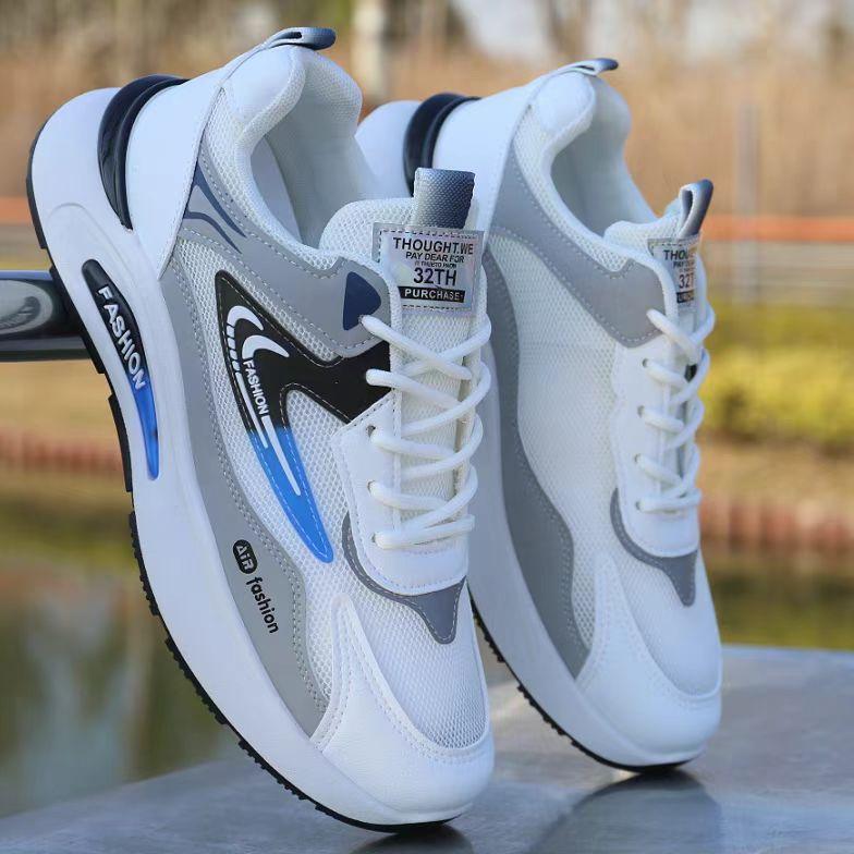 Spring and summer new mesh shoes ultra-light, breathable, deodorant and wear-resistant sports shoes ins casual