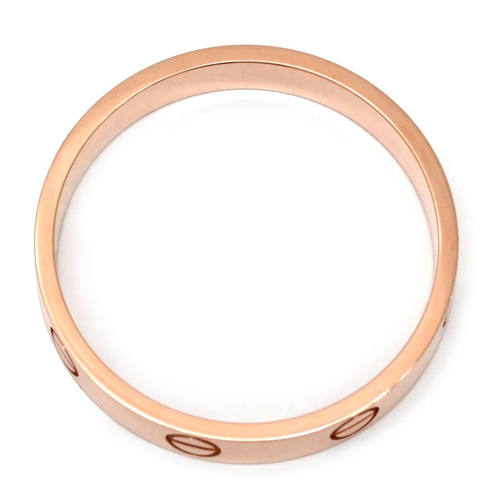 Cartier B4085200 love Mini love ringRing ring 18K Pink Gold #20(JP Size) Array