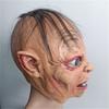 Mască Gollum Film Cosplay Mască de monstru mutant Masca de Halloween Costum de petrecere Recuzită de groază Evil Clovn Demon Mască din latex