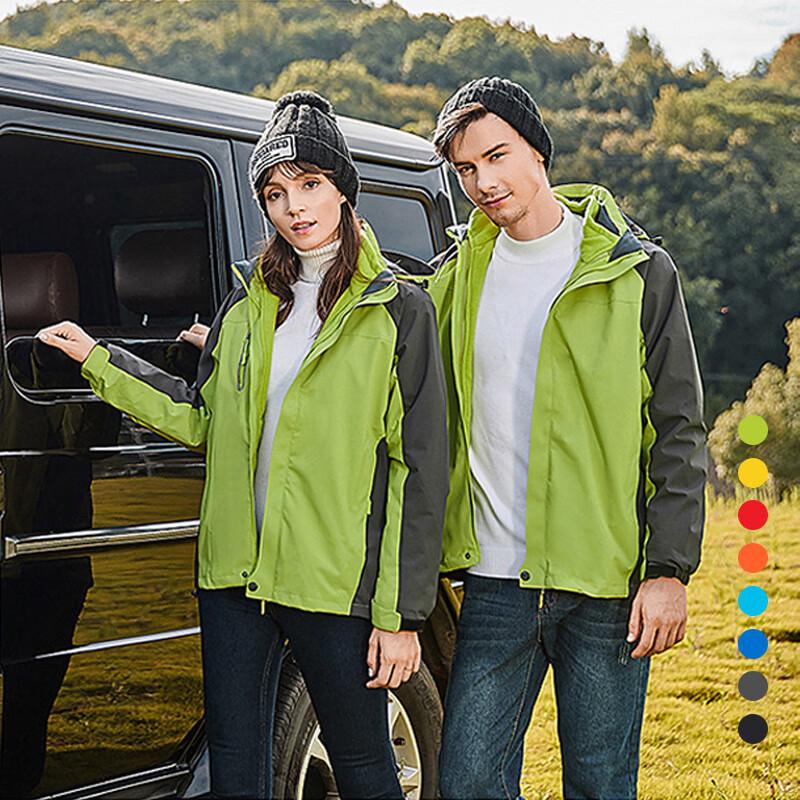 Unisex 3-in-1 Waterproof Windproof Warm Down Liner Outdoor Jacket