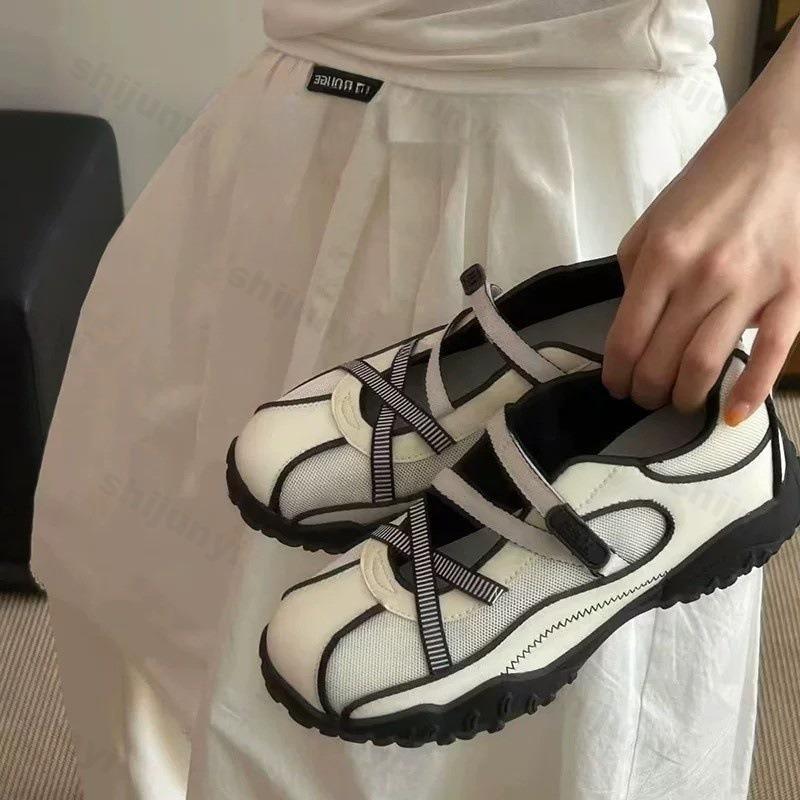 Fashion 2025 Women Casual Shoes Fashion Comfortable Non Slip Outdoor Sports Shoe Female Mary Jane Summer Platform Sneakers Zapatos Mujer