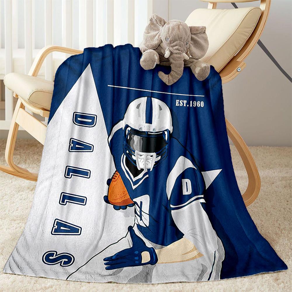 Football Fanatic Quilt Blankets are suitable for living rooms, bedrooms, camping, and other places, making them an ideal choice for gifts.