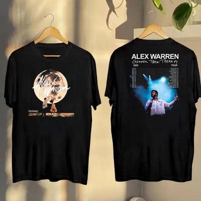 Alex Warren Cheaper Than Therapy 2025 Tour T-shirt HD893 Unisex T-Shirt