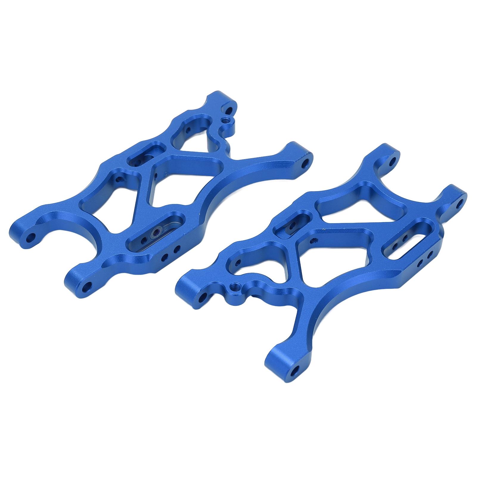 

1 Pair Metal Aluminum Alloy Rear Lower Rocker Arm for ARRMA 1 7 INFRACTION 6S 1 8 RC CarBlue синій
