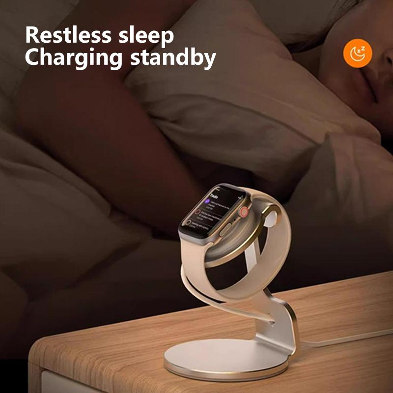 Aluminum Silicon Bracket Charger Stand Dock Station Charging Holder For Iwatch/Apple Watch Stand Serie Ultra/Se/8/7/6/5/4/3/2/1
