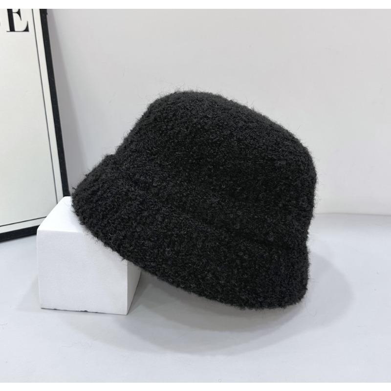 25 Early Autumn New High-quality Bucket Hat Unisex Warm Bucket Hat Foldable Woolen Basin Hat