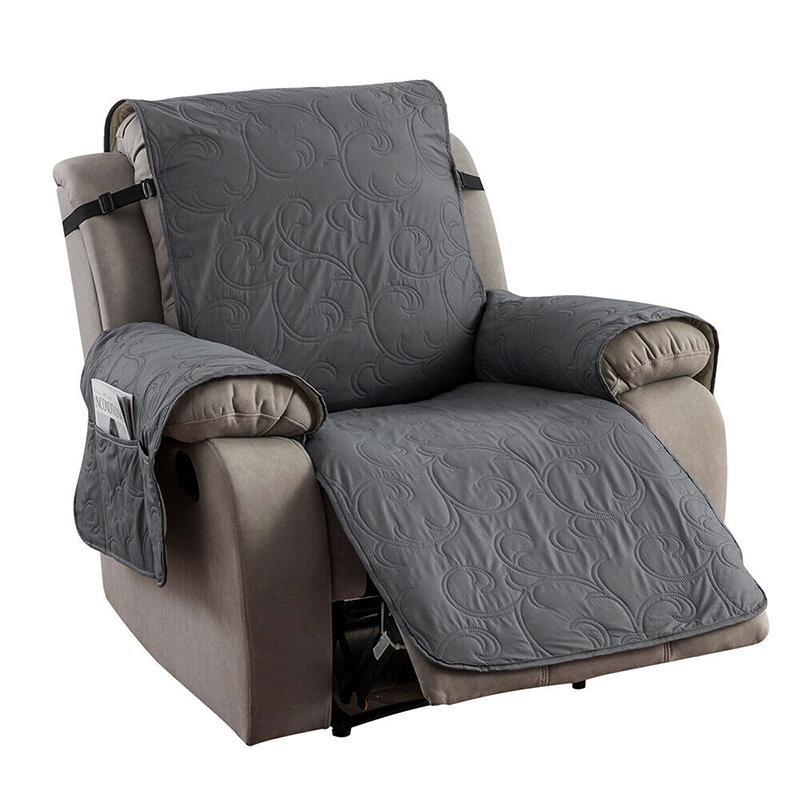 

Чехол на одноместный диван-реклайнер, эластичный чехол для одного кресла, чехол для релаксации, нескользящий чехол для дивана, защитный коврик для домашних животных M