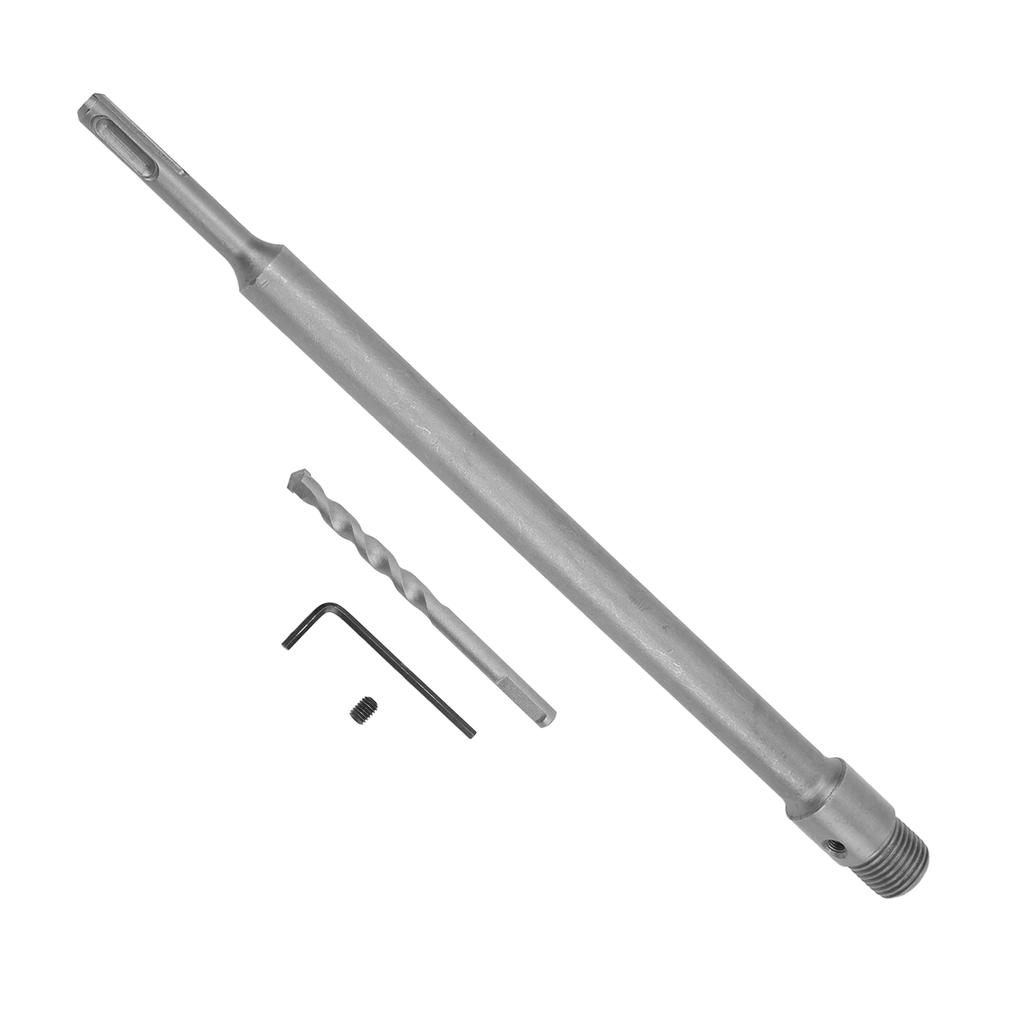 Electric Hollow Core Drill Bit Shank Round Hammer Hole Opener Adapter Connecting Rod 330mm