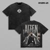 Aizen Sousuke BLEACH Manga Tričko Pánské Oblečení Street Fashion Vintage Prané Tričko Letní Oversized 100% Bavlna Trička Oblečení