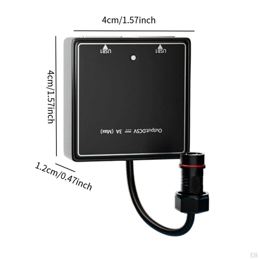 Açık Hava Uygulamaları için USB Solar Şarj Kontrol Cihazı