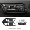Real Carbon Fiber Dashboard Trim Panel for Ford Mustang 2015-2023 Interior