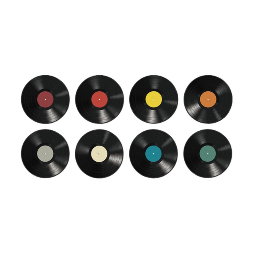 Vinyl Schallplatte Wandaufkleber Basteln PVC Tapete für Zimmer Wohnzimmer Schlafzimmer