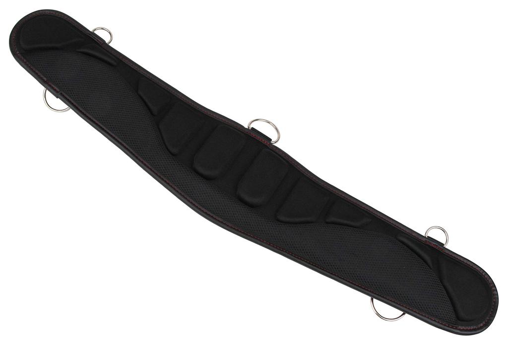 SK11 Air Fit Support Synthetic 3D Air Length Included Belt, Leather, Cushion, SFS-AIR-SDX-RD, 800mm, Red, D-Ring