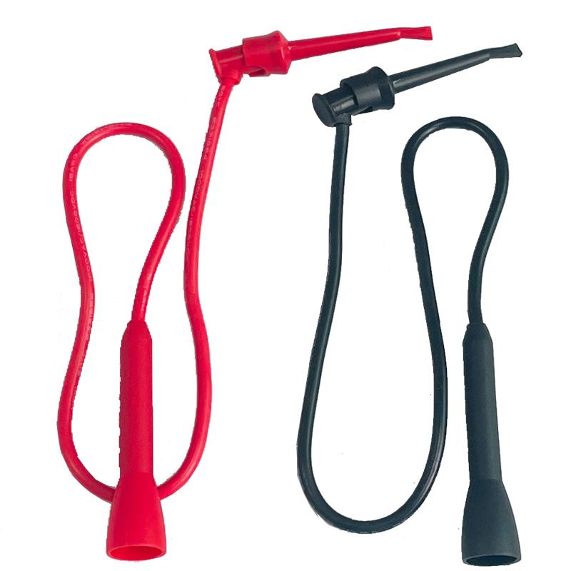 

Мультиметр Тестові Провідники Кабель 2мм Гніздо Мініатюрний Швидкий Затискач для Тестування ІС EU Standard&2pcs помаранчевий