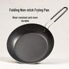 Foldable Non-Stick Frying Pan for Camping, Hiking, Fishing, and Outdoor Cooking