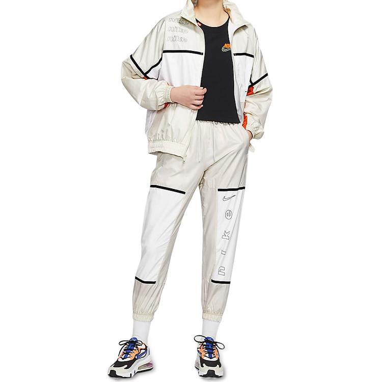 Nike Sportswear Woven Pants Damen Unterteile Light-Bone CU6396-072